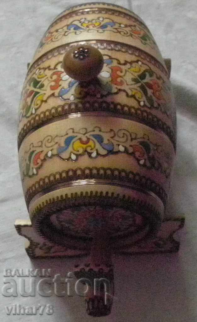 Wooden barrel - number 5 with price 29.99 BGN | € 15.33 Wooden barrel - number 5 with price 29.99 BGN | € 15.33