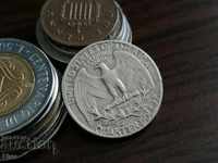 Monedă - SUA - 1/4 (sfert) de dolar 1967