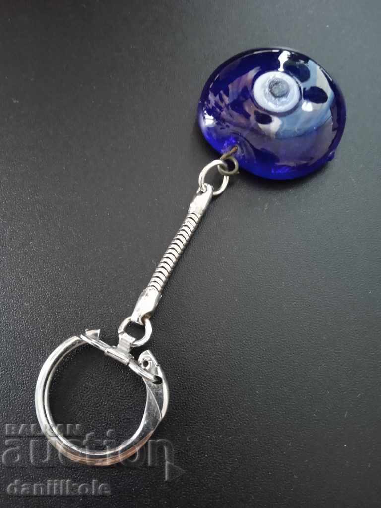 * $ * Y * $ * KEYHOLDER - BLUE EYE - AGAINST LESSONS * $ * Y * $ * with price 7.90 BGN | € 4.04