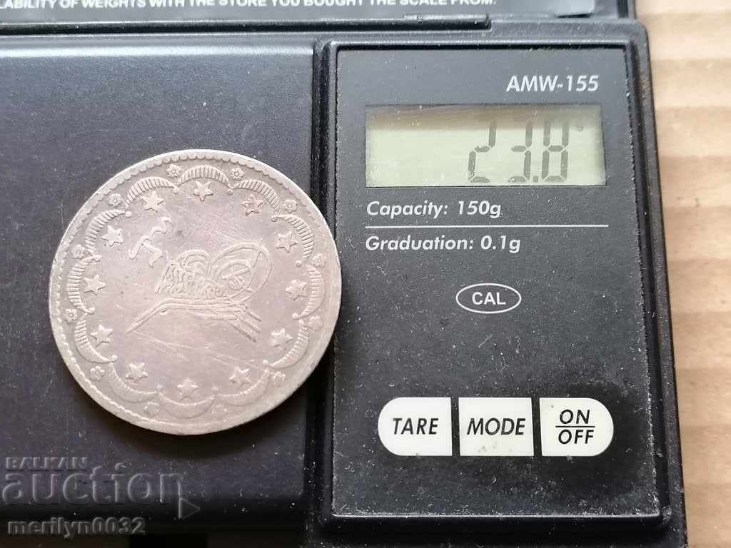 Ottoman coin 23.8 grams of silver - 5 Ottoman coin 23.8 grams of silver - 5