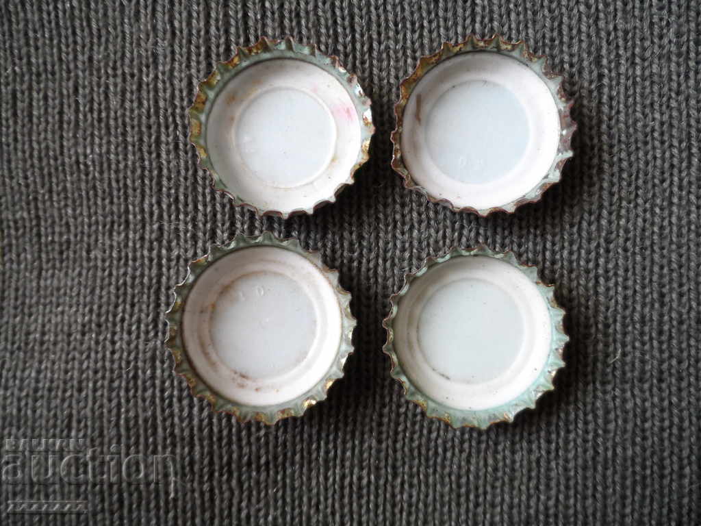 4 pcs. beer caps with price 10.00 BGN | € 5.11 4 pcs. beer caps with price 10.00 BGN | € 5.11