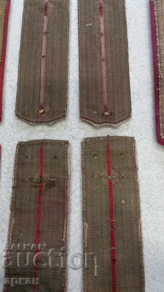 Kingdom of Bulgaria Lot of epaulets - 6 Kingdom of Bulgaria Lot of epaulets - 6