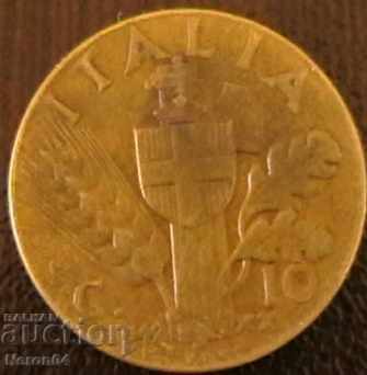 10 центисими 1942, Италия