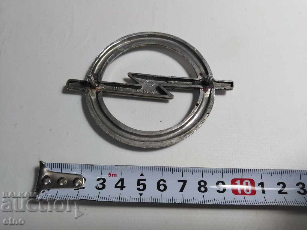 EMBLEMA AUTO RETRO "OPEL" OPEL cu preț 20.00 BGN | € 10.23