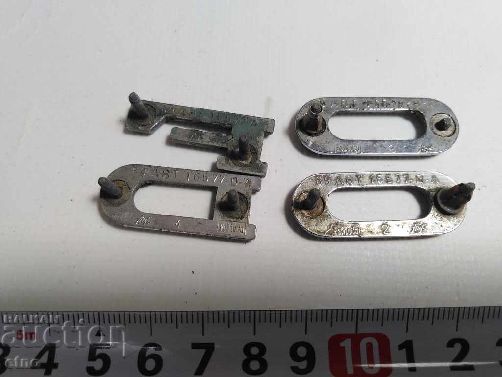 LETTERS FROM RETRO CAR EMBLEM - 5 LETTERS FROM RETRO CAR EMBLEM - 5