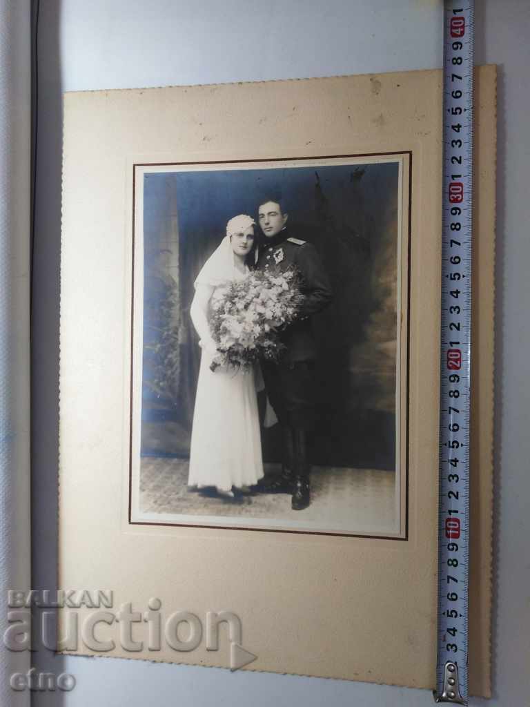 1933 ΒΑΣΙΛΙΚΟ ΧΑΡΤΟΝΙ, στολή, νύφη, ΑΞΙΩΜΑΤΙΚΟΣ