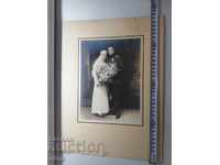 1933 ROYAL PICTURE-CARDBOARD, uniform, bride, OFFICER
