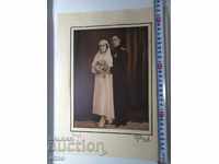 1934 ΒΑΣΙΛΙΚΟ ΧΑΡΤΟΝΙ, στολή, νύφη, ΑΞΙΩΜΑΤΙΚΟΣ