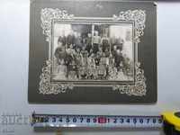 1925, KLIMENT village ROYAL PHOTO-CARDBOARD - CHILDREN, students