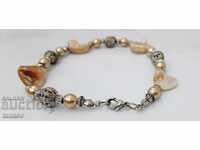 Παλιό βραχιόλι, φίλντισι και θιβετιανό ασήμι (1.3)