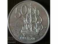50 cents 1987, New Zealand