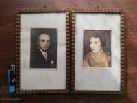 Two Old Photos - Framed