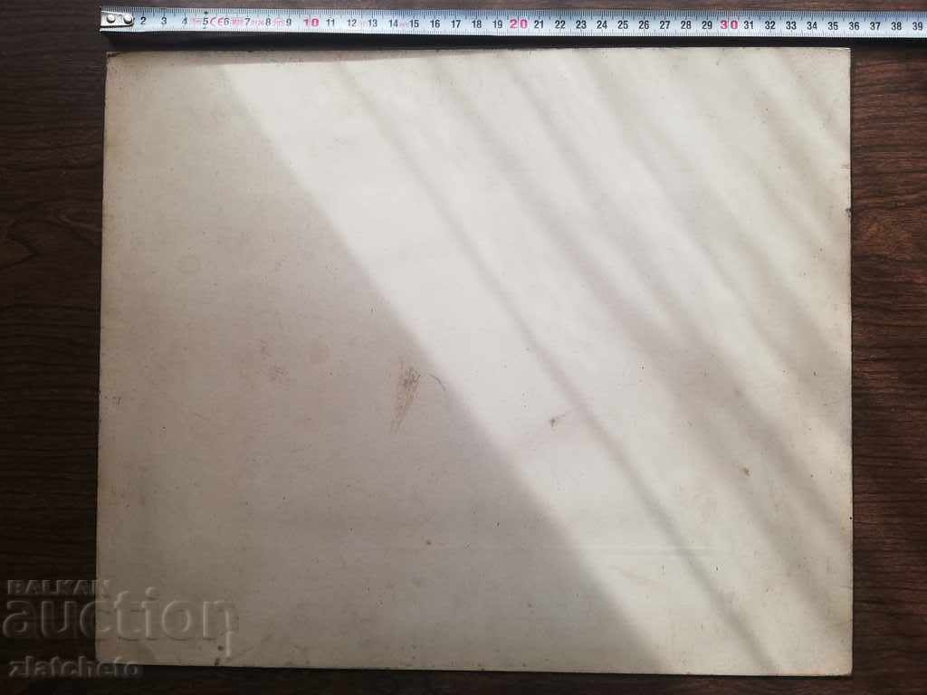 Auction  Old photo Hard cardboard - Orphans, Bulgarian Red Cross