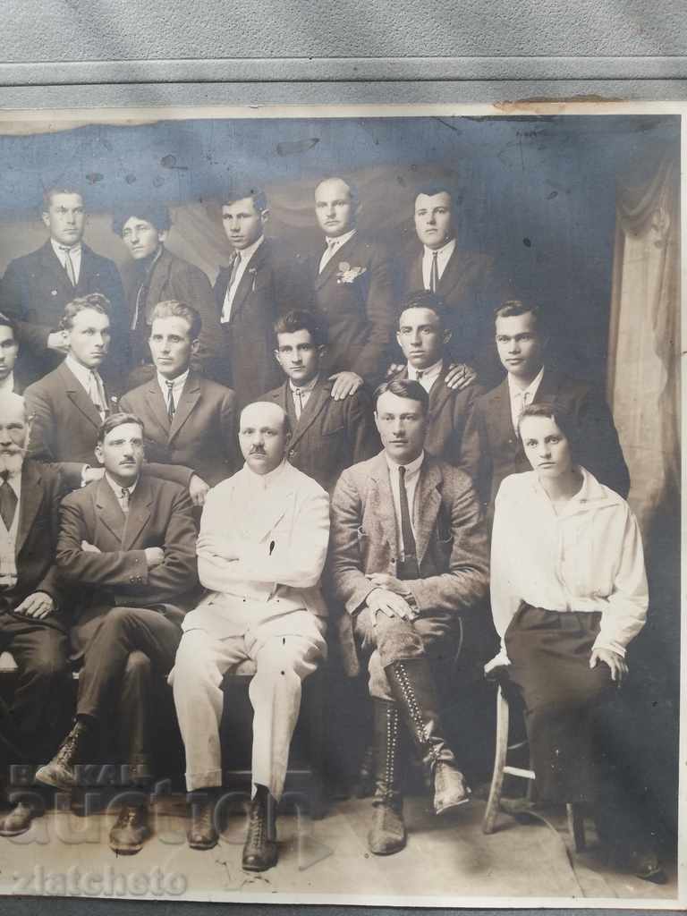 Παράδοση Παλιά φωτογραφία Σκληρό χαρτόνι Παράδοση Παλιά φωτογραφία Σκληρό χαρτόνι