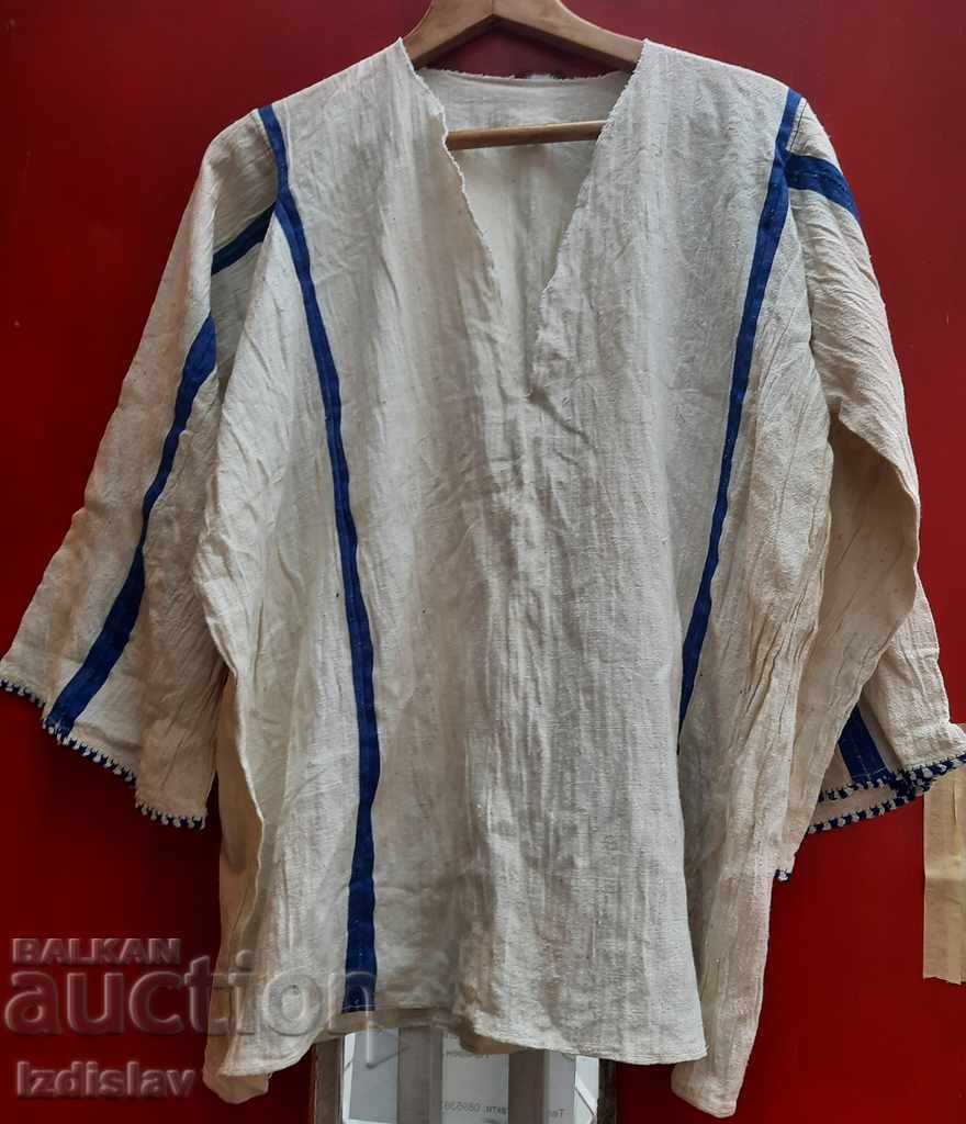 Authentic fringe dress shirt