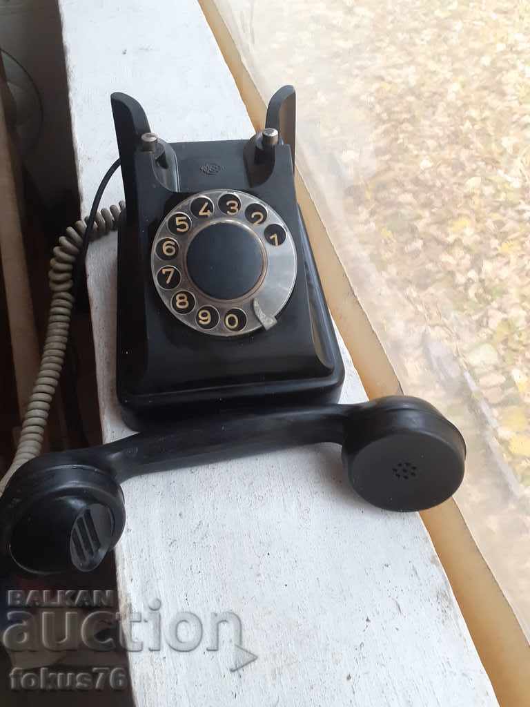 Licitație telefon vechi Bakeliten Licitație telefon vechi Bakeliten