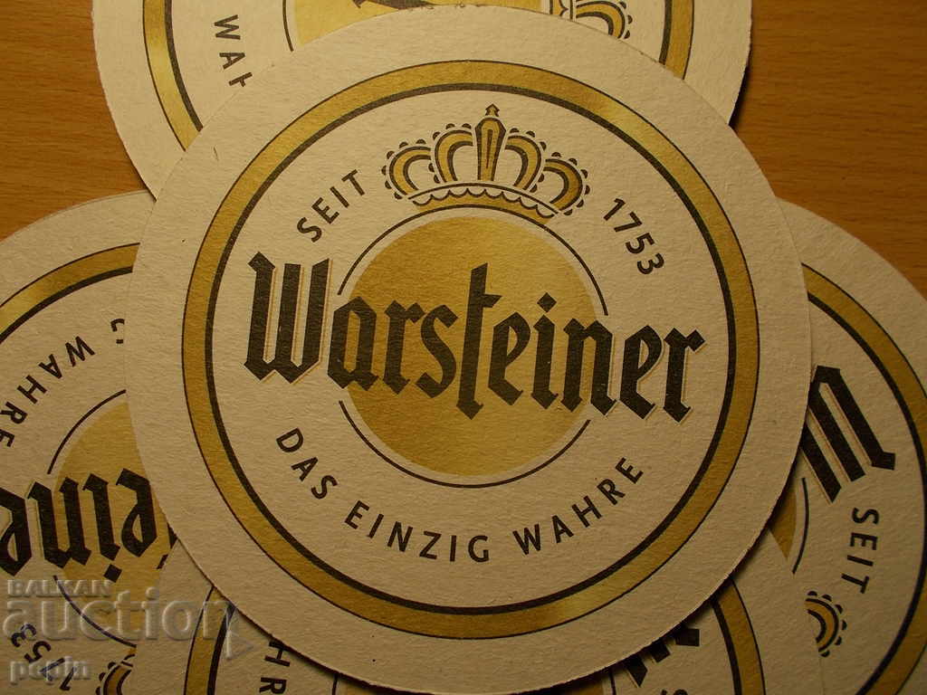 Pads for beer mugs - 5 pieces with price 3.00 BGN | € 1.53