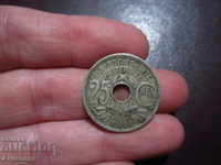 1929 Γαλλία -25 centimes