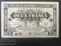 Algeria 2 Francs 1944 Pick 99 Ref 4771