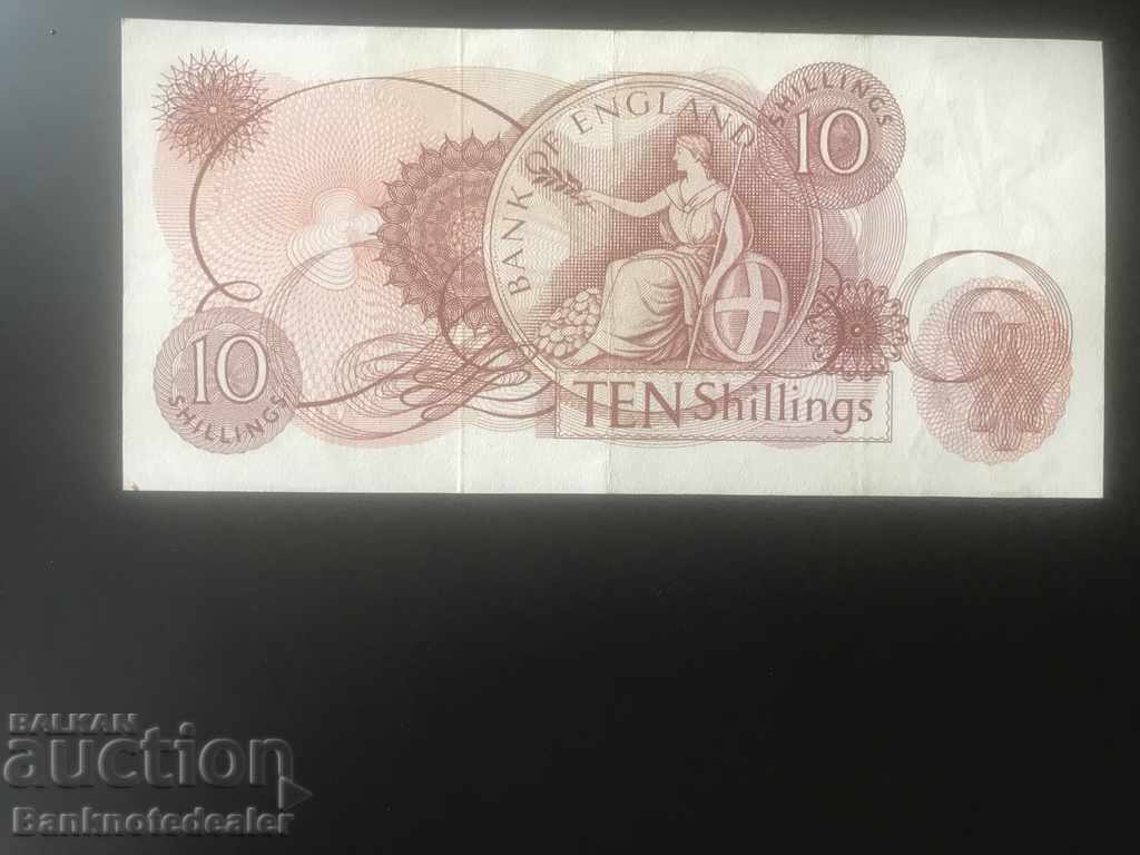 England 10 shillings 1960-61 L K Obrien Pick 373a Ref 8104 with price 24.00 BGN | € 12.27 England 10 shillings 1960-61 L K Obrien Pick 373a Ref 8104 with price 24.00 BGN | € 12.27