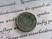 Moneda Reich - Germania - 5 pfennigs 1943; seria A