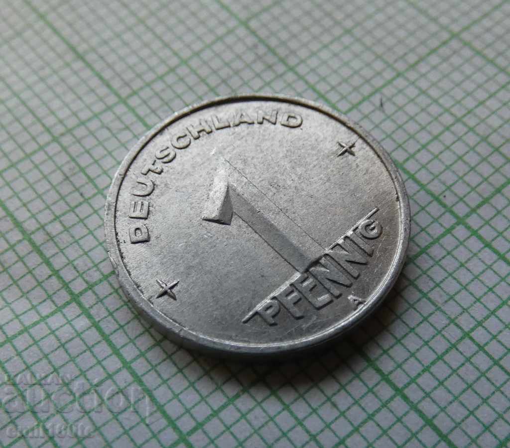 1 pfennig 1950 A GDR with price 2.00 BGN | € 1.02 1 pfennig 1950 A GDR with price 2.00 BGN | € 1.02