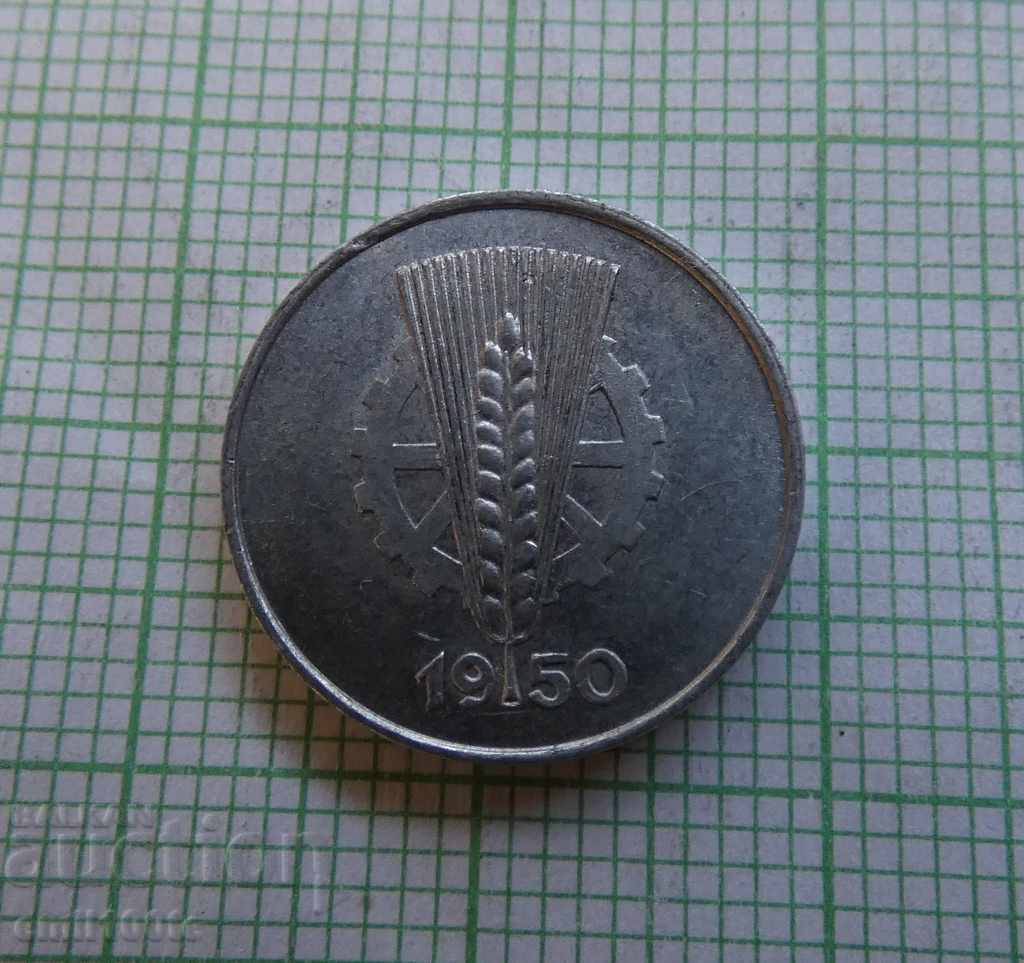 1 pfennig 1950 A GDR - 5 1 pfennig 1950 A GDR - 5