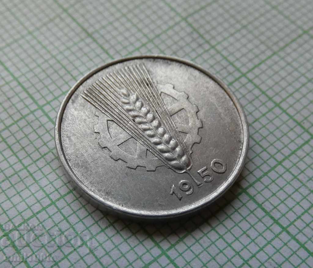 5 PF 1950 A GDR - 6 5 PF 1950 A GDR - 6