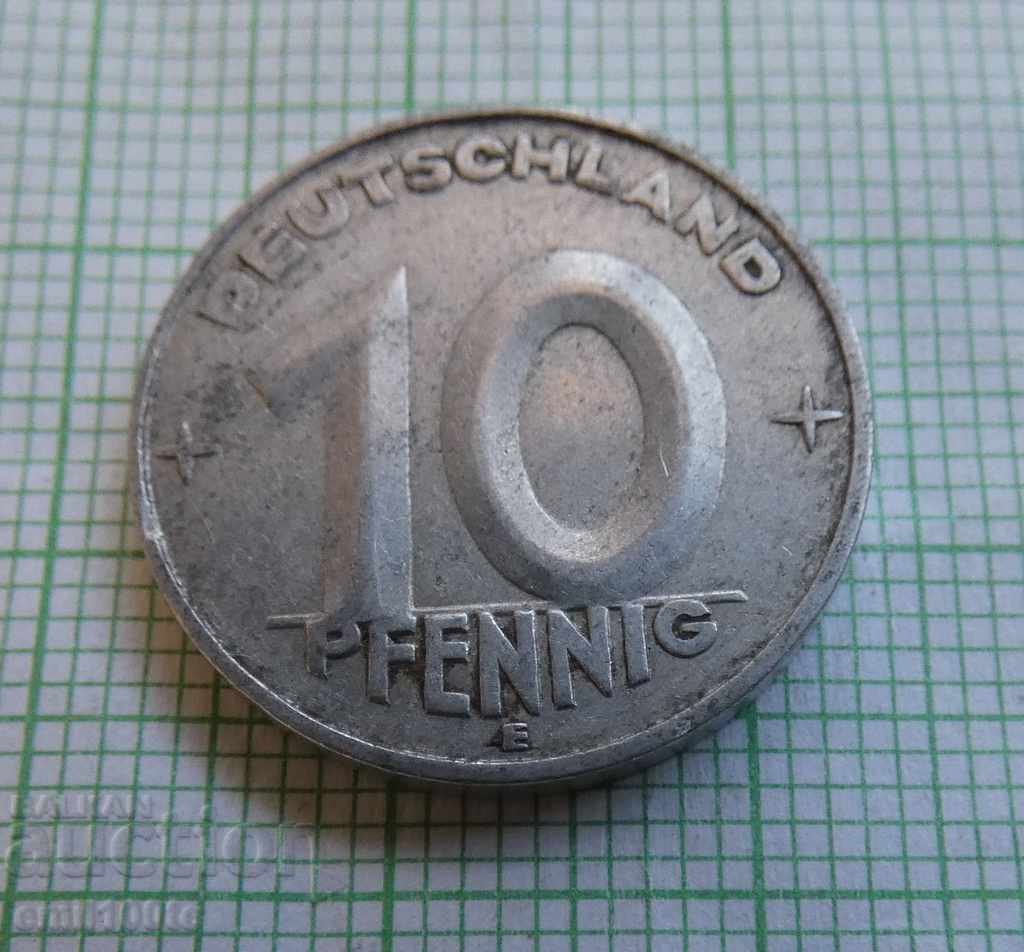 Delivery of 10 pfennig 1952 E GDR Delivery of 10 pfennig 1952 E GDR