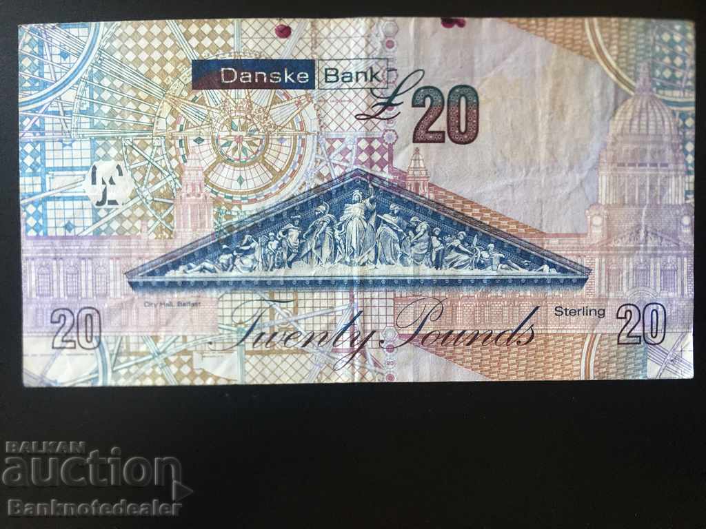 Northern Ireland Danske Bank £ 20 Pounds 2012 Pick 213 Ref 79 with price 75.00 BGN | € 38.35 Northern Ireland Danske Bank £ 20 Pounds 2012 Pick 213 Ref 79 with price 75.00 BGN | € 38.35