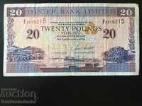 Northern Ireland 20 Pounds 2006 Ulster Bank Pick 337 Ref 215