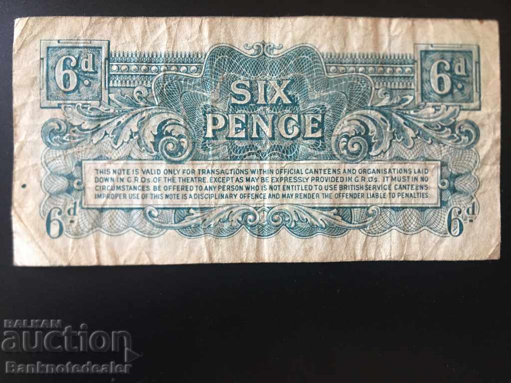 British Armed Forces 6 Pence 1948 Ref M17 with price 15.00 BGN | € 7.67 British Armed Forces 6 Pence 1948 Ref M17 with price 15.00 BGN | € 7.67