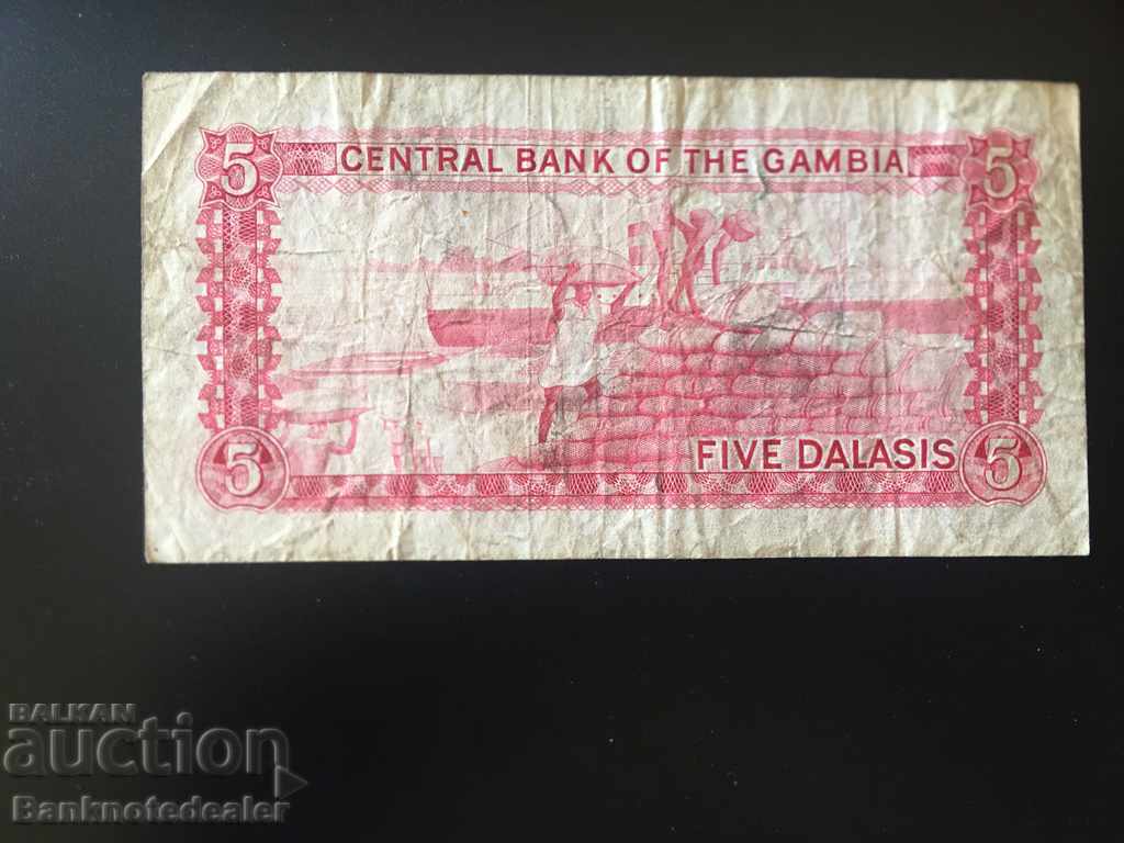 Gambia 5 Dallas 1987-90 Pick 9a Ref 8699 with price 15.00 BGN | € 7.67