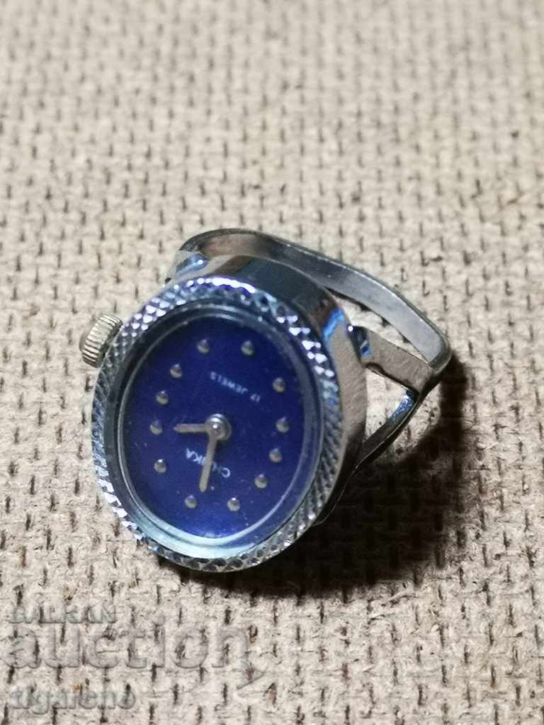 Ladies watch ring