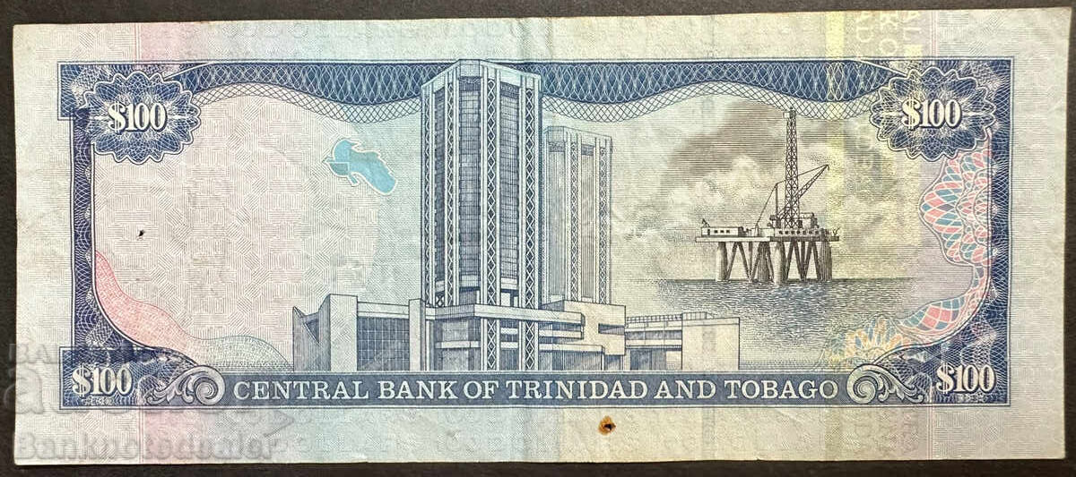 Trinidad and Tobago 100 dollars 2002 Pick 45 Ref 1942 with price 35.00 BGN | € 17.90 Trinidad and Tobago 100 dollars 2002 Pick 45 Ref 1942 with price 35.00 BGN | € 17.90