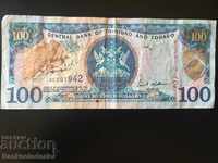 Trinidad și Tobago 100 de dolari 2002 Pick 45 Ref 1942