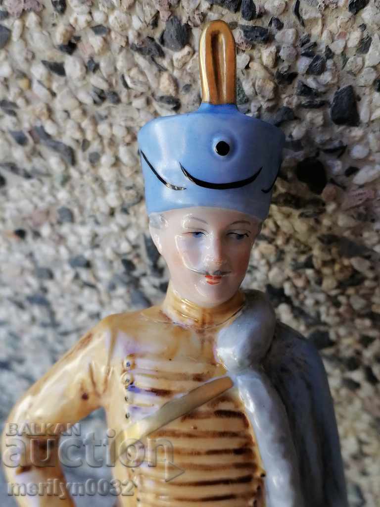 AUSTRIAN HUSSAR figure, plastic, statuette, porcelain - 5 AUSTRIAN HUSSAR figure, plastic, statuette, porcelain - 5