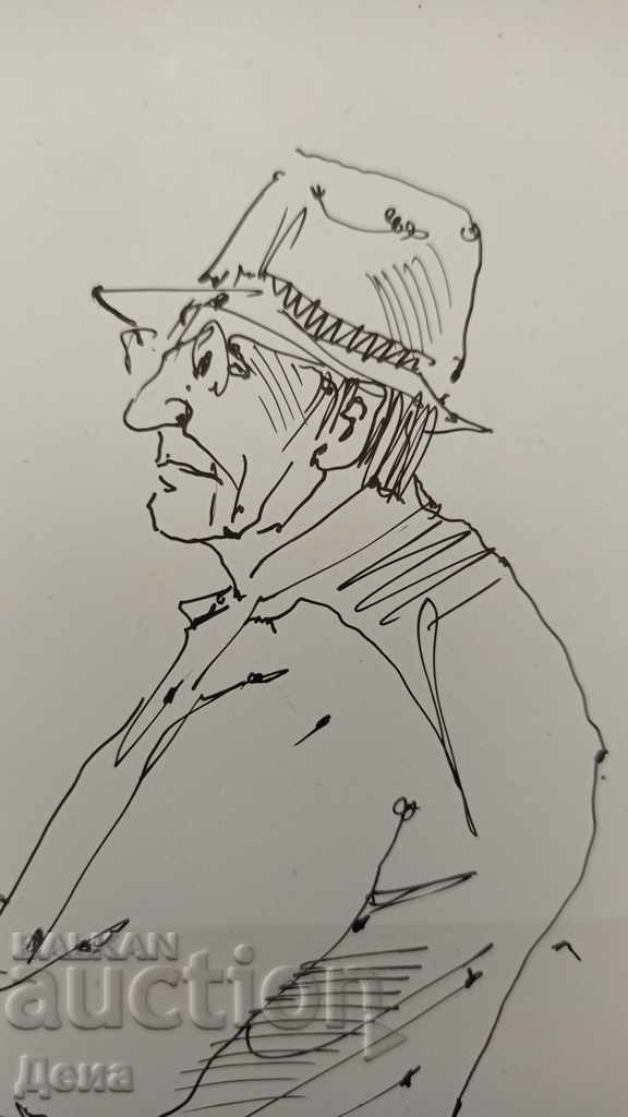 Snezhina Biserova, DRAWING with ink 1978 - 6 Snezhina Biserova, DRAWING with ink 1978 - 6