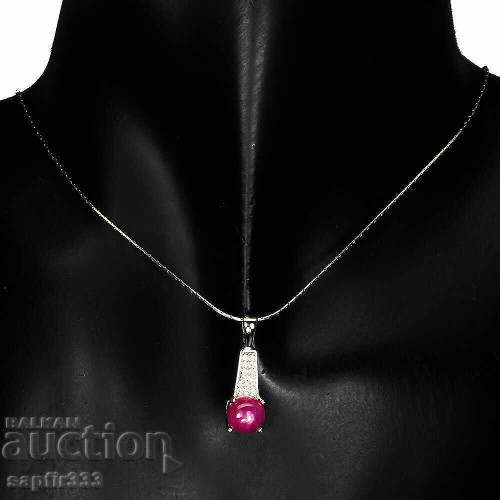 RUBIN STAR ZIRCONI SUNNY AND STYLISH DESIGN MEDALLION with price 478.00 BGN | € 244.40 RUBIN STAR ZIRCONI SUNNY AND STYLISH DESIGN MEDALLION with price 478.00 BGN | € 244.40