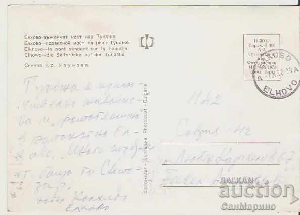 Card Bulgaria Elhovo The rope bridge on the Tundzha river * with price 1.20 BGN | € 0.61 Card Bulgaria Elhovo The rope bridge on the Tundzha river * with price 1.20 BGN | € 0.61