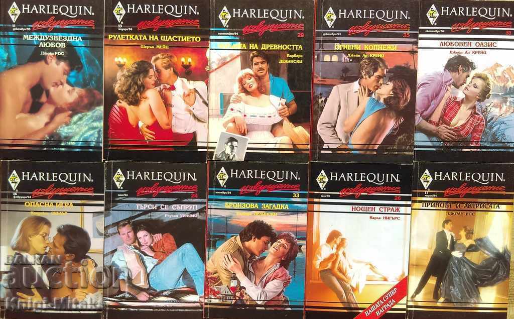 Seria de dragoste Harlequin Temptation - 10 cărți