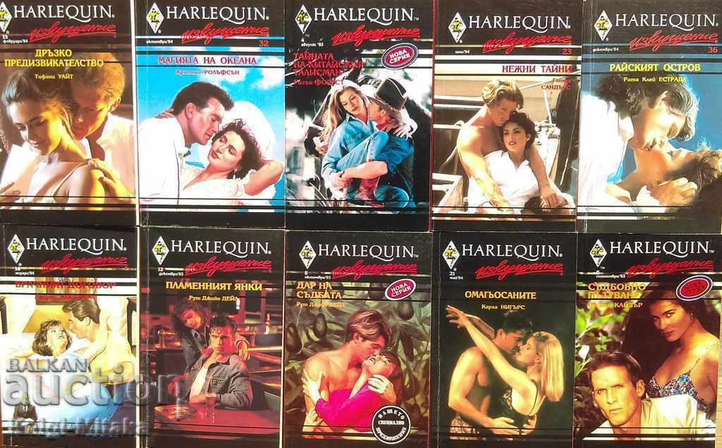 Seria de dragoste Harlequin Temptation - 10 cărți