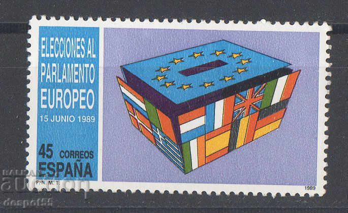 1989. Ισπανία. Τρίτες εκλογές για το Ευρωπαϊκό Κοινοβούλιο.