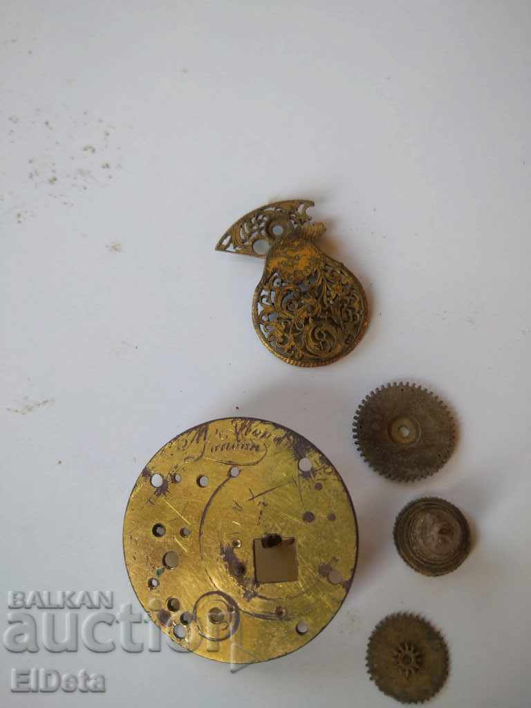 Delivery of Gold-plated parts of a watch Delivery of Gold-plated parts of a watch