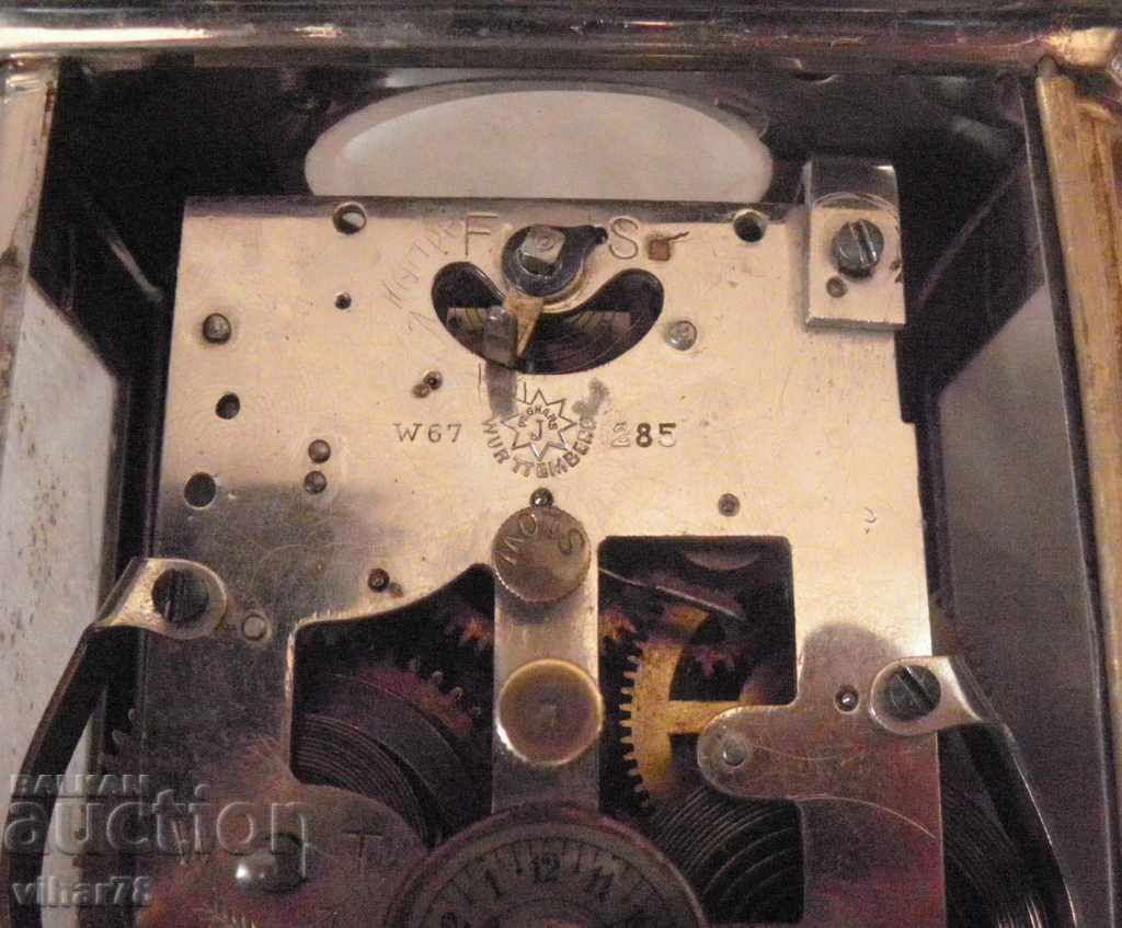 Стар настолен часовник JUNGHANS-ЮНГХАНС с латерна-РЯДЪК МОДЕ - 6 Стар настолен часовник JUNGHANS-ЮНГХАНС с латерна-РЯДЪК МОДЕ - 6