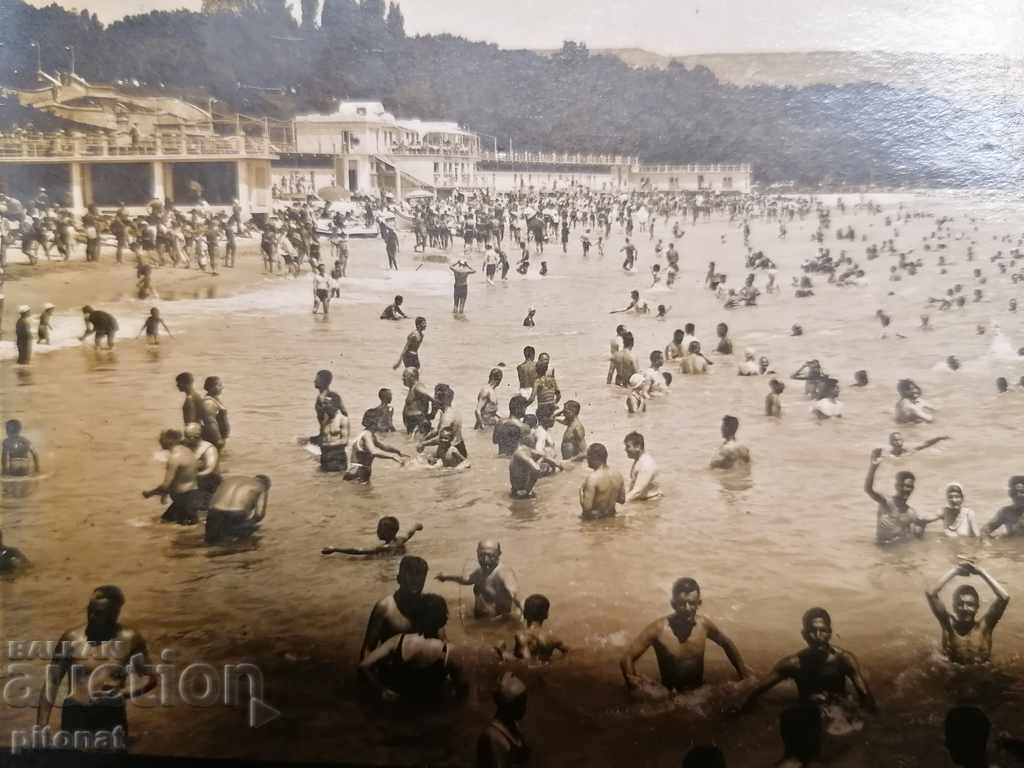 Auction Old postcard Tsarist Bulgaria Varna 1936 Auction Old postcard Tsarist Bulgaria Varna 1936