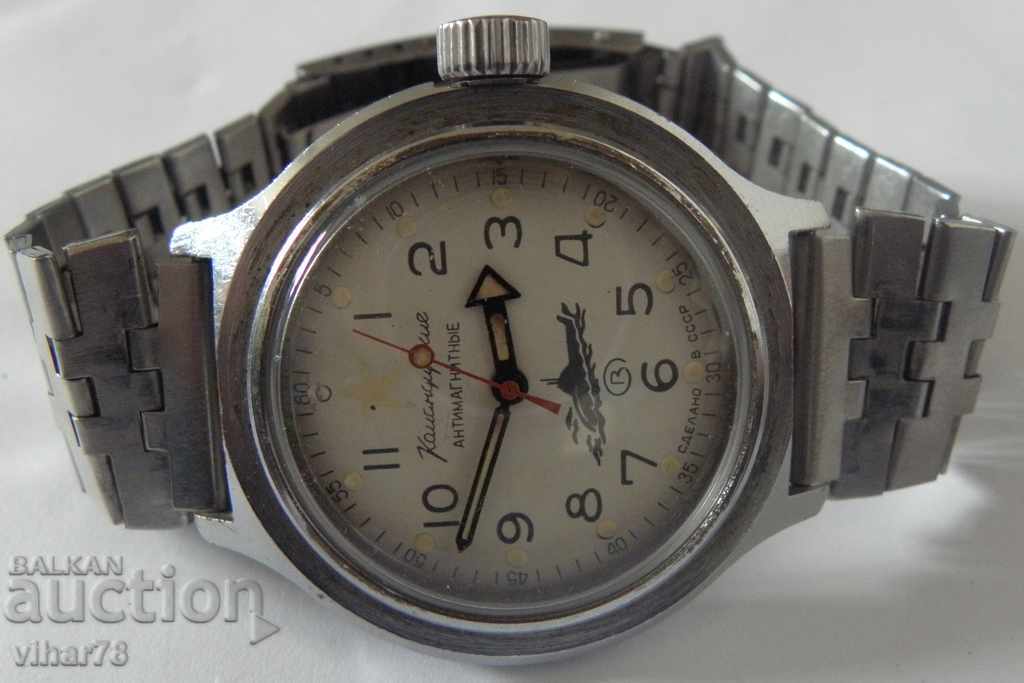 ΑΝΔΡΙΚΟ ΡΟΛΟΪ VOSTOK-KOMANDIRSKIE - 5 ΑΝΔΡΙΚΟ ΡΟΛΟΪ VOSTOK-KOMANDIRSKIE - 5