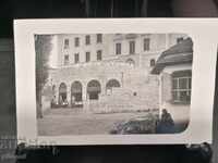 Fotografie veche ofițeri Bulgaria Țaristă