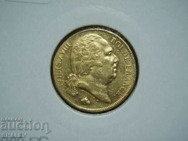 20 franci 1817 L Franța (20 franci Franța) - AU (aur) - 5