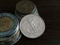 Монета - САЩ - 1/4 (четвърт) долар | 1988г.
